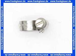 Schlauchschellen W4 Edelstahl Band 9 mm 170016