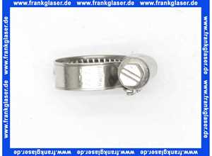 Schlauchschellen W4 Edelstahl Band 9 mm 12- 20 mm 1/2 170020