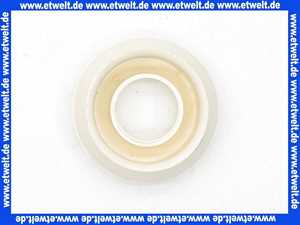 Spülro0hrverbinder WC-Verbinder für WC D=48mm für Druckspülrohr 28-32mm weiß ASW 170024