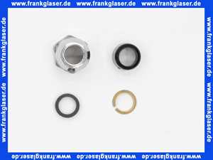 Konische Quetschverschraubung 3/8 - 10 mm mit Längenausgleich MS vc 452210