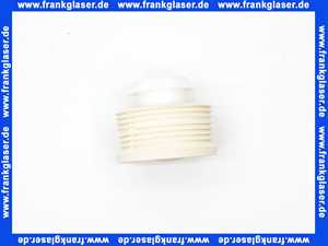 Euro WC-Verbinder für WC D=55mm für 19mm Spülrohr 12-20mm weiß ASW 735191