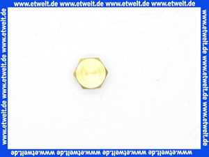 Verschlußstopfen Messing G1/4 Zoll Aussensechskant