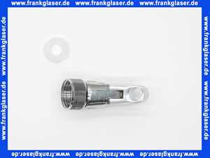 Gelenkstück für Handbrausen 1/2 Zoll Gelenk Brausegelenk Zamak verchromt