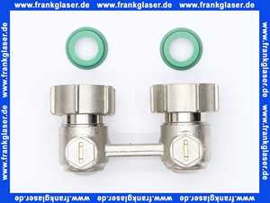 Flamco Hahnblock EXCLUSIV Eck E2/50 G3/4i x G3/4a MS vern. m. Konus F10016