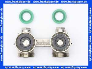 Flamco Hahnblock EXCLUSIV Eck E2/50 G3/4i x G3/4a MS vern. m. Konus F10016