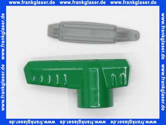 Flamco Flügelgriff f. KFE-Kugelhahn DN15 Zinkdruckguss grün F10174