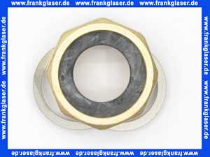 Flamco Verschraubungsset,flachdichtend für Wellrohr DN 32,1 1/4 IG M46111