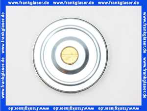 Flamco Thermometer zentrisch Rot -Neutral- D=63mm, 20-130 Grad C ME-58071.020