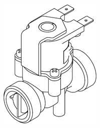 KWC Aquarotter Magnetventil, A3000open, G3/4B, 24 VDC, 2000104454