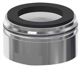 KWC Aquarotter Luftsprudler, M24x1, integrierter Durchflussmengenregler 6 l/min, 2000104691 (10 Stück)