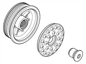2000104791 KWC Aquarotter Strahlboden, AQUAJET, Kunststoff, mit Befestigungsschraube