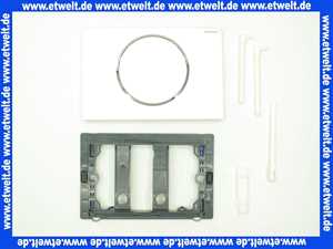115758KN5 Geberit Betätigungsplatte Sigma10, für Spül-Stopp-Sp. mattchrom/glanzchr/mattchr