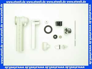 152018001 Geberit Waschbeckenanschluss mit integriertem Überlauf und Hebelbetätigung