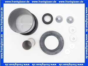 152422461 Geberit Anschlussset für Wand-WC PE d100/45 L:18,5 cm mit Deckkappen