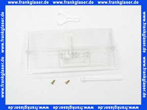 24002600 Geberit Schutzplatte transparent mit Betaetigungshebel für UP- Spülkasten