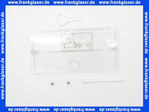 24002600 Geberit Schutzplatte transparent mit Betaetigungshebel für UP- Spülkasten