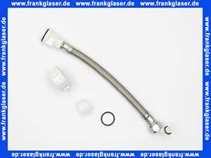 240321001 Geberit Panzerschlauch, Verbindung 90G Mutter 3/8