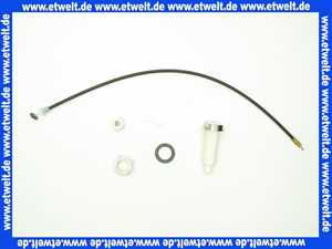 241684001 Geberit Kabelzug m. Drehknopf zu HWB-Anschluss mit integr. Überlauf