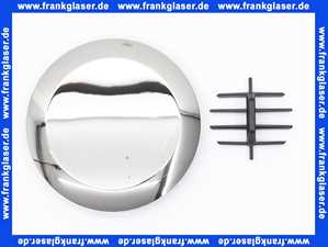 150265211 Geberit Ablaufdeckel d90 zu Geberit Duschwannenablauff glanzverchromt SH30/50