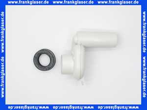152950111 Geberit PE-Urinal-Absaugsifon Jet Ex Durchmesser 50 mm für Montage im Urinal Abgang waagerecht