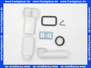 240218001 Geberit Überlauf abgang horizontal z.B. für Franke Spülbecken