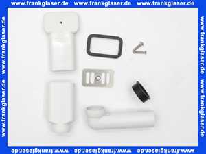 240218001 Geberit Überlauf abgang horizontal z.B. für Franke Spülbecken