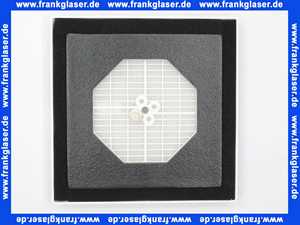 241510001 Geberit Abdeckplatte Abdeckung weiss für Unterputz-Lüfter