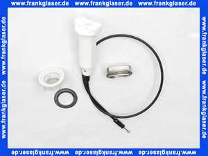 242085201 Geberit Drehbetätigung mit Kabelzug zu Geberit Spülbeckenanschluss
