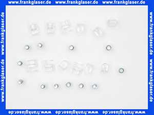 Geberit Glas Bodenträger (12 St.) 244414001