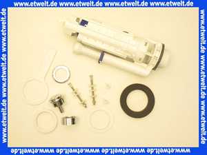 282350KD1 Geberit Ablaufgarnitur Keramikgarnitur zu Keramik Spülkasten Impuls 280 für 2-Mengen Auslösung