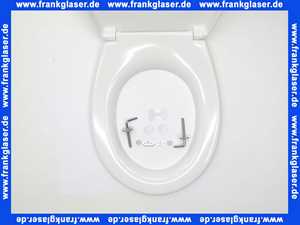 Geberit Renova WC-Sitz, Befestigung von unten universal, weiß 572165000