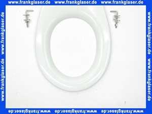 Geberit Renova WC-Sitz mit Deckel ägäis, L-Scharniere Edelstahl 572165030