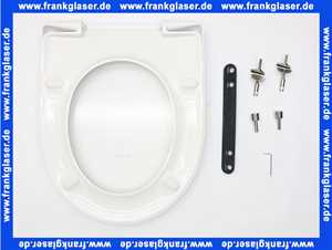 Geberit Renova WC-Sitz, Befestigung von oben weiß 573015000