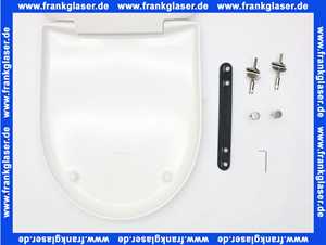 Geberit Renova WC-Sitz, Befestigung von oben weiß 573015000