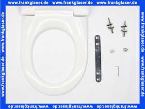 Geberit Renova WC-Sitz, Befestigung von oben weiß 573015000