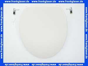 Geberit Cleo WC-Sitz, pergamon Scharniere verchromt 573660068