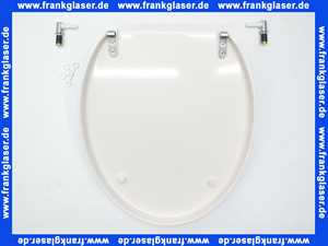 Geberit Cleo WC-Sitz, pergamon Scharniere verchromt 573660068