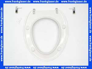 Geberit Cleo WC-Sitz, pergamon Scharniere verchromt 573660068