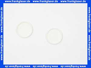 Geberit Set Deckkappen für Befestigungsset für Urinal, Kerafix , weiß 596403000