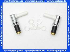 Geberit Set Scharniere, abnehmbar (2 Stück) verchromt 597110000