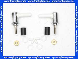 Geberit Set Scharniere, abnehmbar (2 Stück) verchromt 597110000