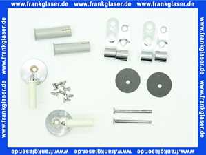 Geberit Set Scharniere für WC-Sitz Opus verchromt 598090000