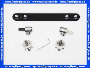 Geberit Set Scharniere für WC-Sitz mit Absenkautomatik 598159000