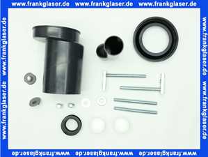 SANBAG100 Geberit Anschlussgarnitur für Wand-WC 110mm etagiert um 25mm