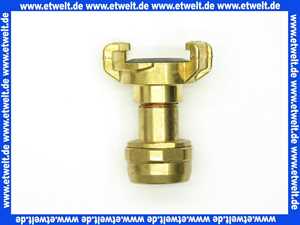 GEKA plus Gartenspritzdüse 3/4 Zoll mit Geka plus Schnellkupplungsanschluss Messing schwarze NBR Formdichtung Schnellkupplung Klauenkupplung Schlauchkupplung