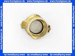 GEKA Schlauchstück 1 1/4 Zoll 32mm Schlauchstutzen Messing schwarze NBR Formdichtung Schnellkupplung Klauenkupplung Schlauchkupplung