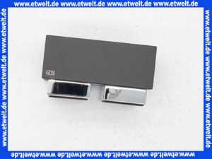 20826031 Gessi Seifenschale RETTANGOLO Standversion Schale schwarze Füße chrom