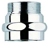 01245000 Grohe Nippel 01245 für Mehrzweckbatterie nur m.Mousseur 13929 M24x1 x M24x1 chrom