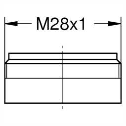 0315400M Grohe Strahlregler Kunststoff M28x1 (5 Stück)