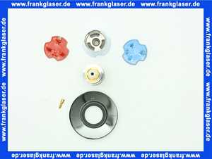 11514000 Grohe Oberteil 11514 DN20 für UP-Ventile Dreikantgriff blau/rot 3/4 chrom